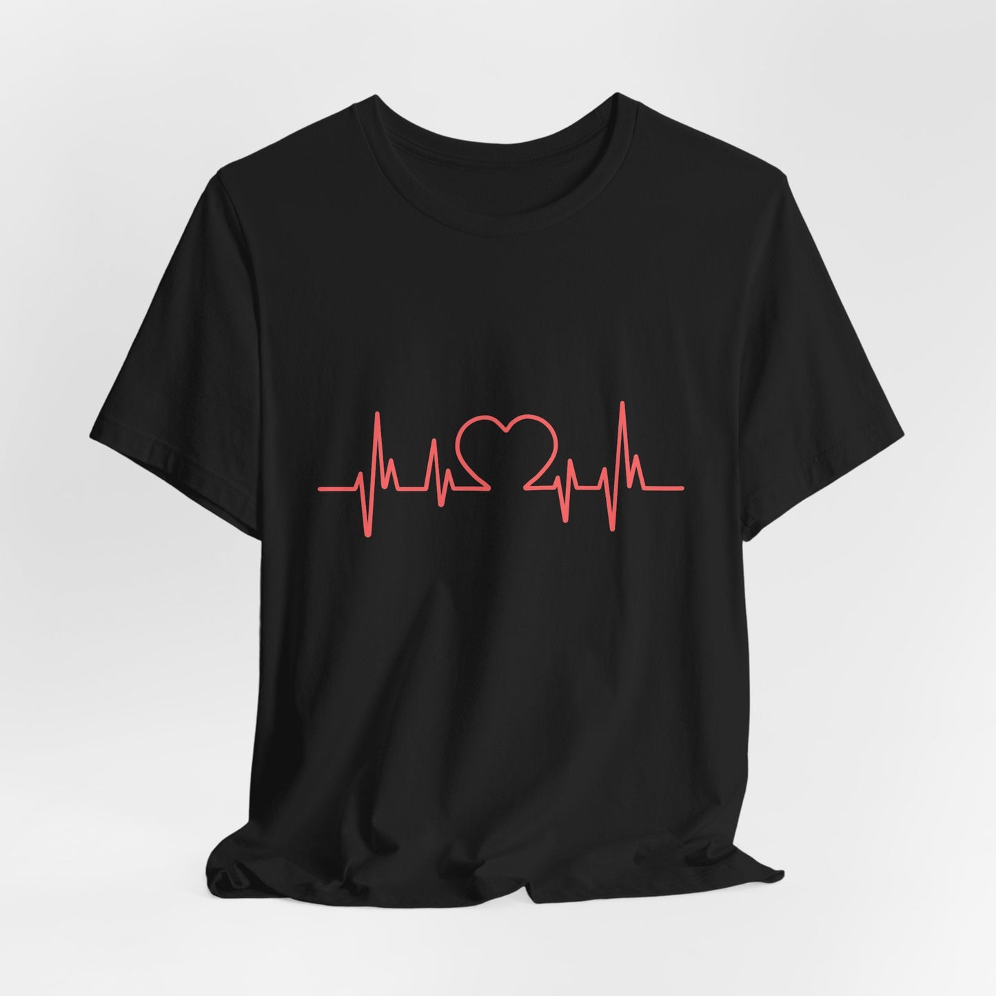 Heartbeat of Love Unisex T-Shirt - Urban Studio Creations