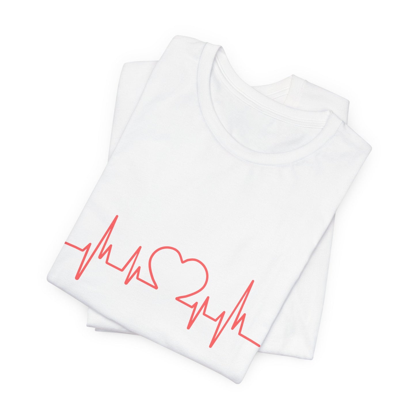 Heartbeat of Love Unisex T-Shirt - Urban Studio Creations