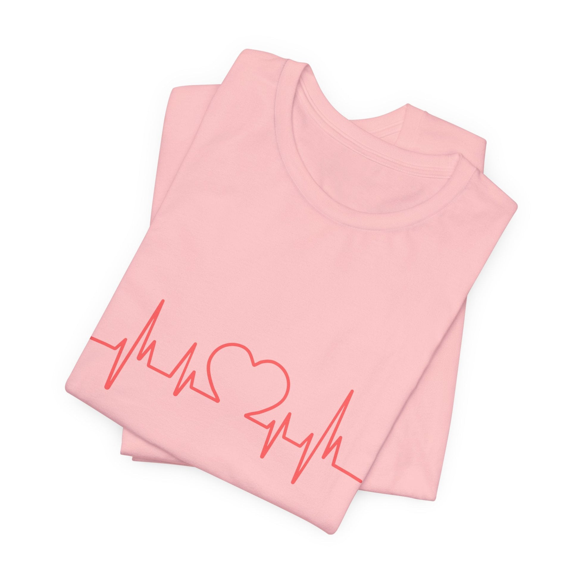 Heartbeat of Love Unisex T-Shirt - Urban Studio Creations