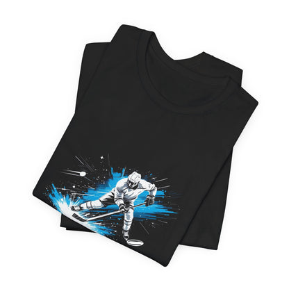 Hockey Burst Unisex T-Shirt - Urban Studio Creations