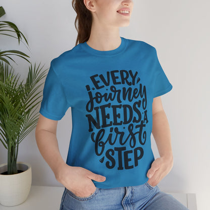 Journey's First Steps Unisex T-Shirt - Urban Studio Creations