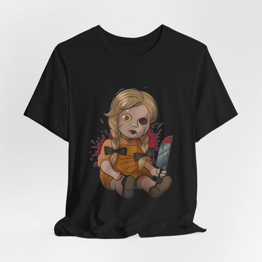 Macabre Doll Unisex T-Shirt - Urban Studio Creations