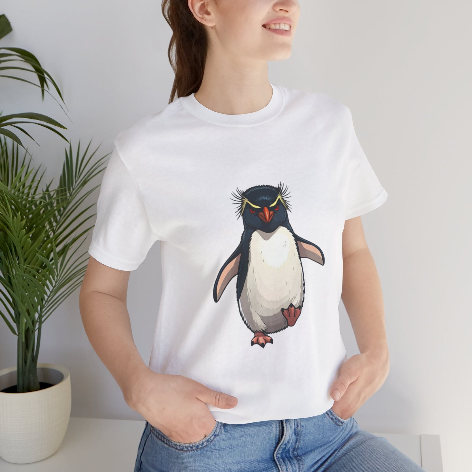 Mad Antarctic Penguin Unisex T-Shirt - Urban Studio Creations