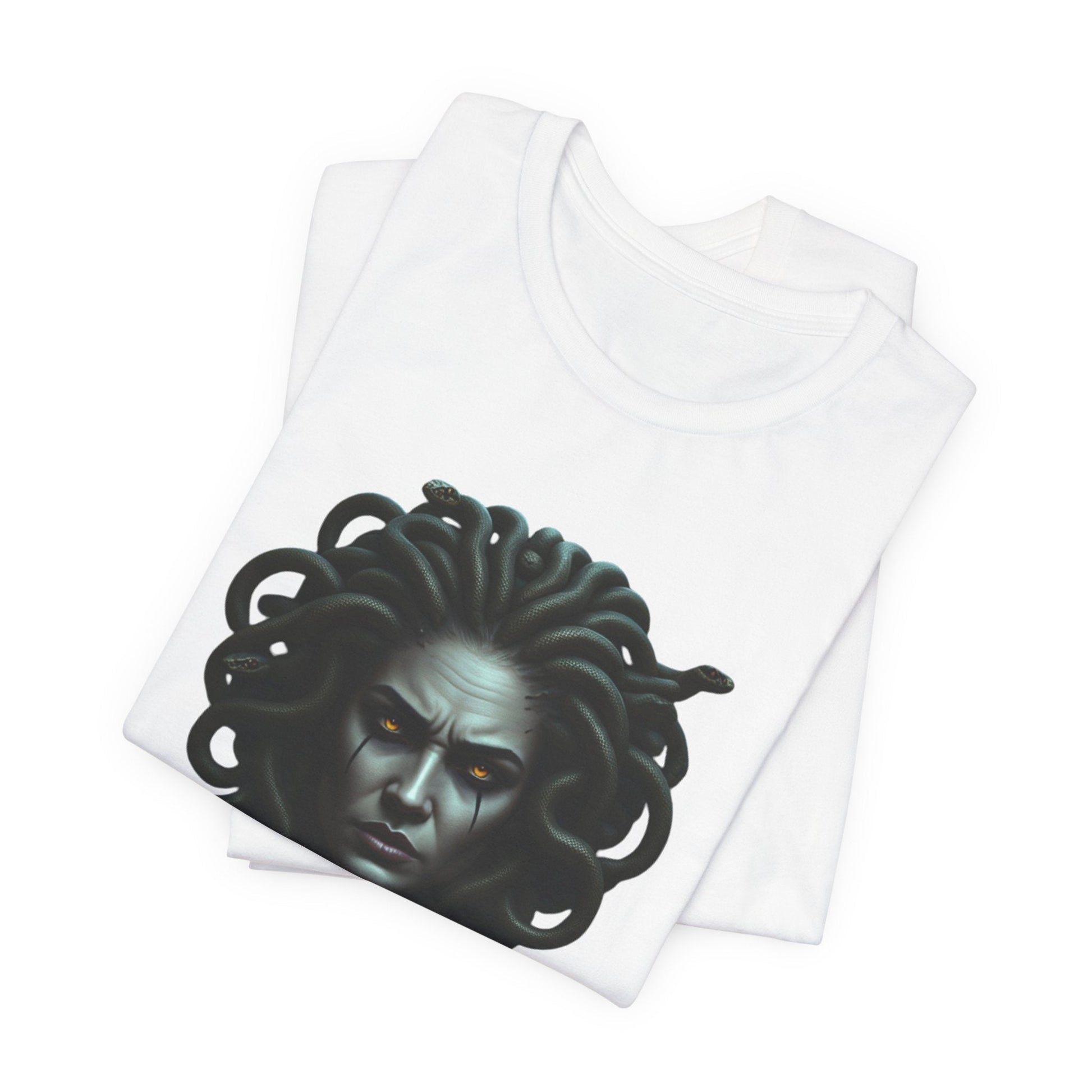 Medusa Snake Haired Unisex T-Shirt - Urban Studio Creations