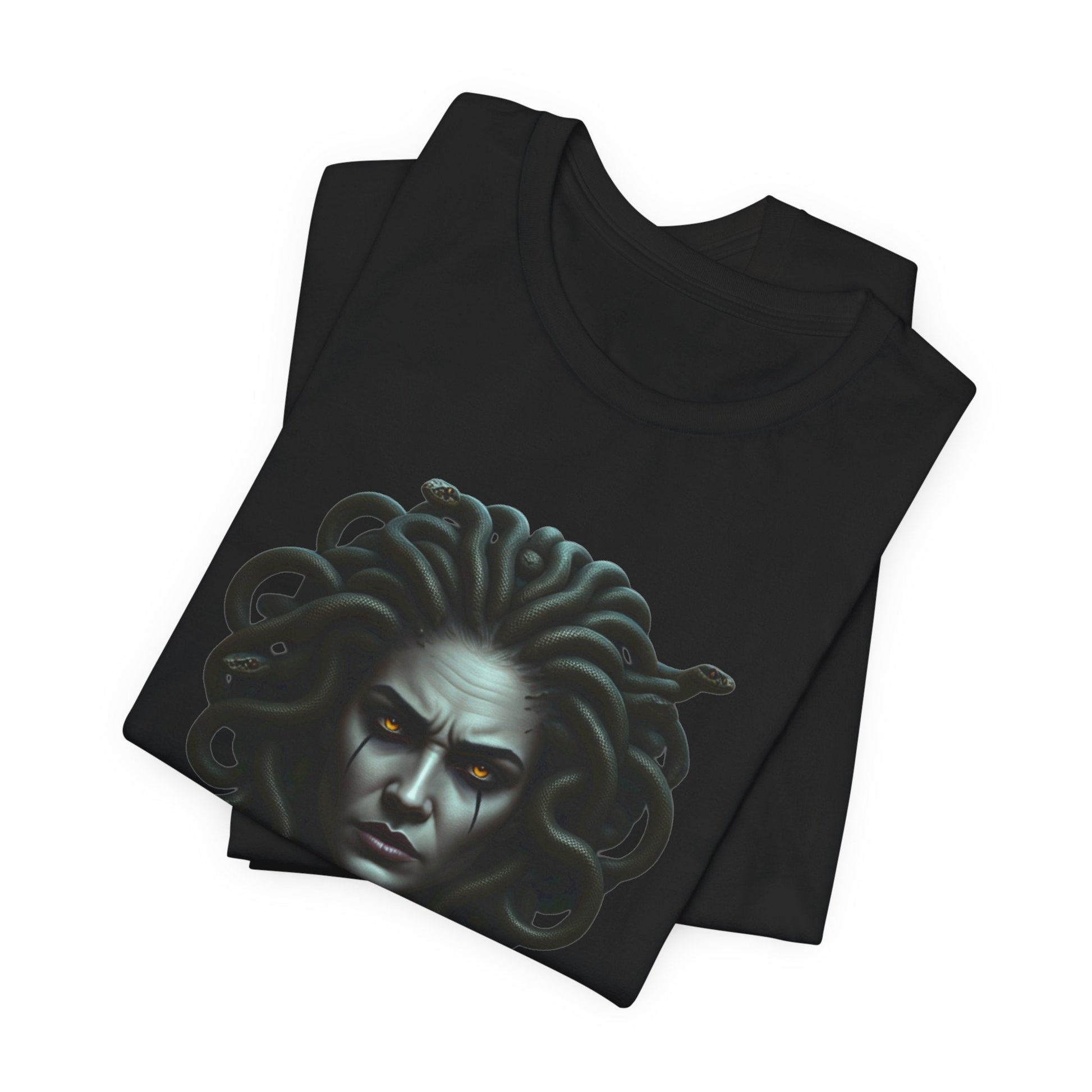 Medusa Snake Haired Unisex T-Shirt - Urban Studio Creations