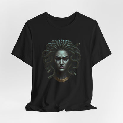 Medusa Snake Haired Unisex T-Shirt - Urban Studio Creations