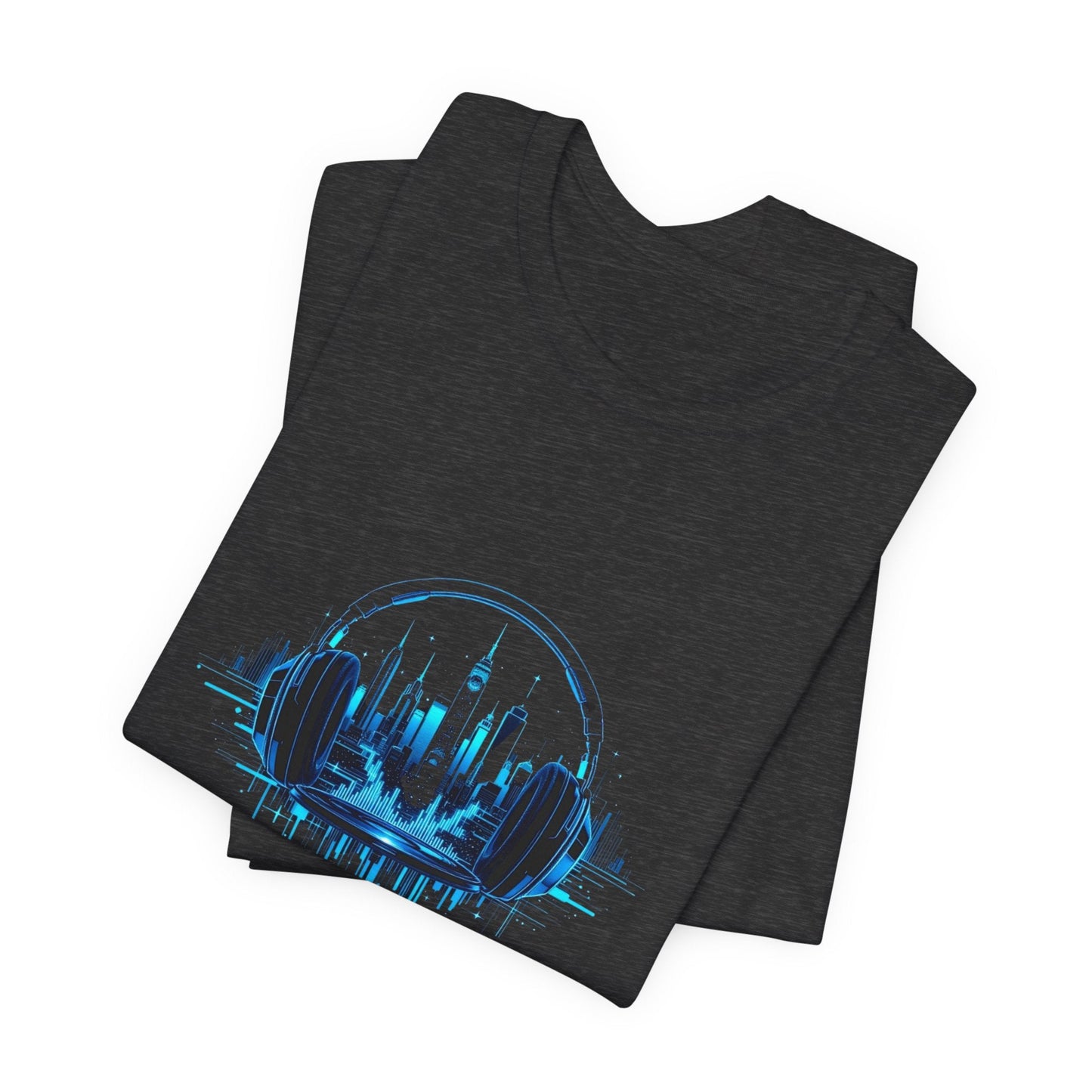 Neon Rhythm Unisex T-Shirt - Urban Studio Creations