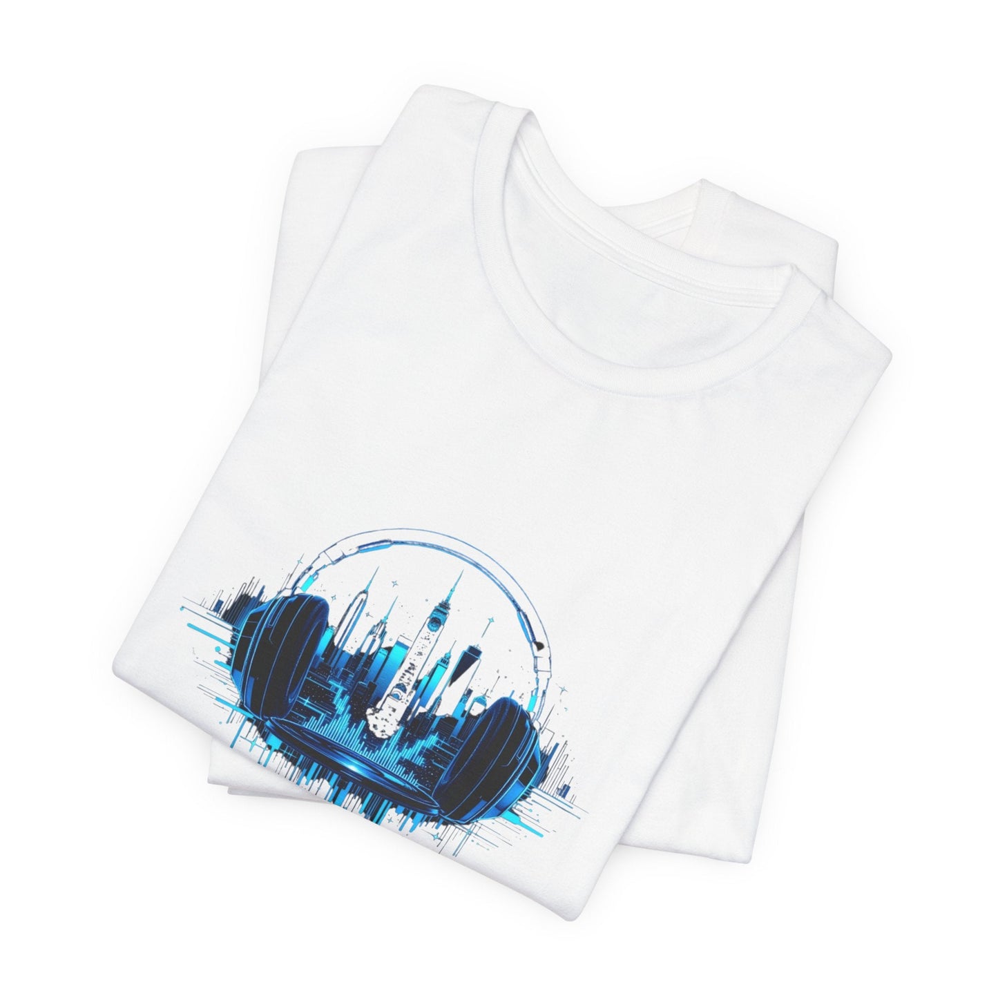 Neon Rhythm Unisex T-Shirt - Urban Studio Creations