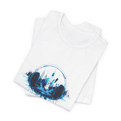 Neon Rhythm Unisex T-Shirt - Urban Studio Creations