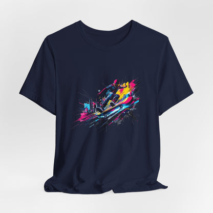 Neon Rider Unisex T-Shirt - Urban Studio Creations