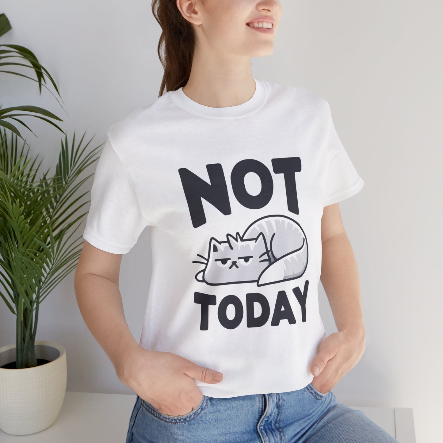 Not Today Grumpy Cat Unisex T-Shirt - Urban Studio Creations