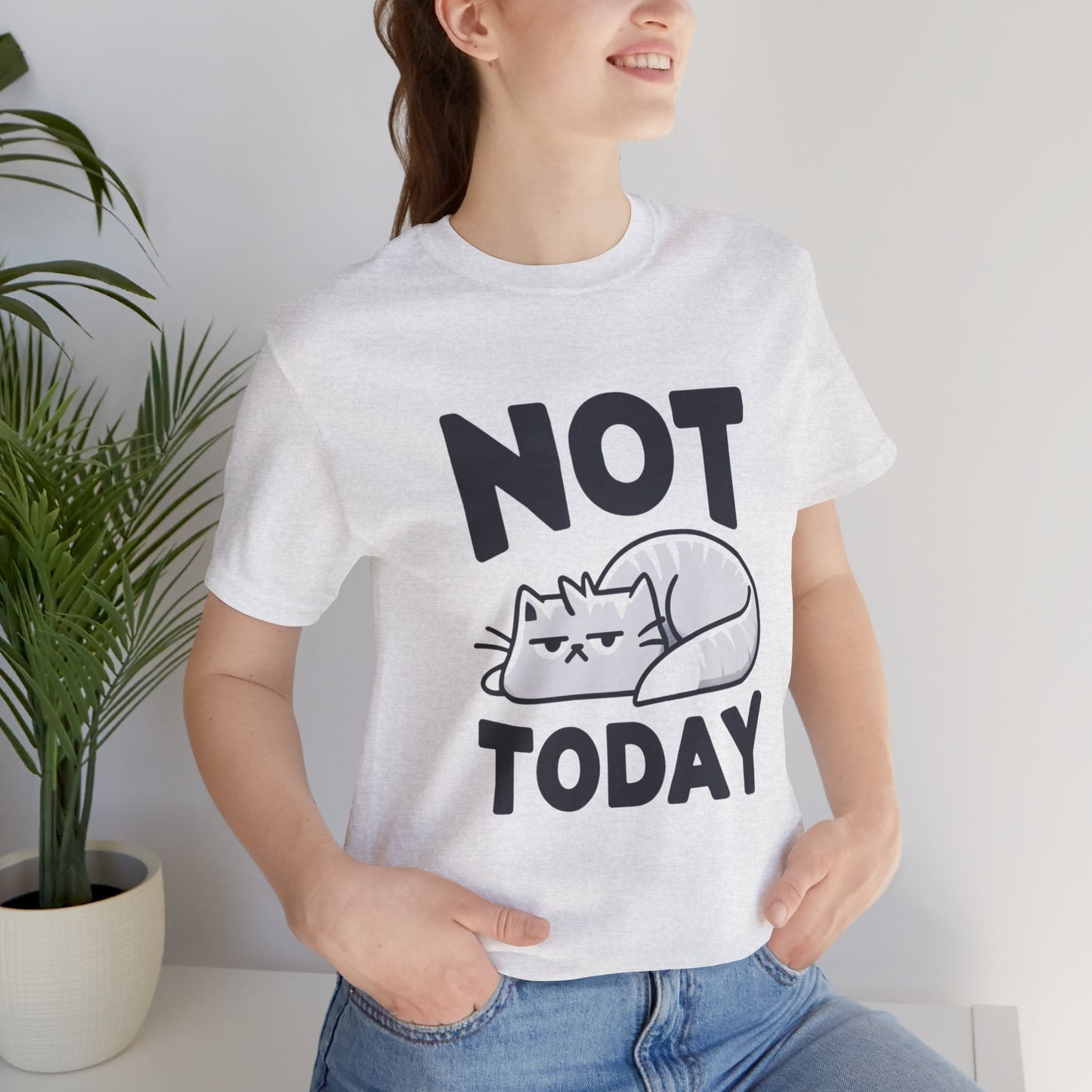 Not Today Grumpy Cat Unisex T-Shirt - Urban Studio Creations