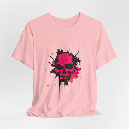 Pink Skull Unisex T-Shirt - Urban Studio Creations