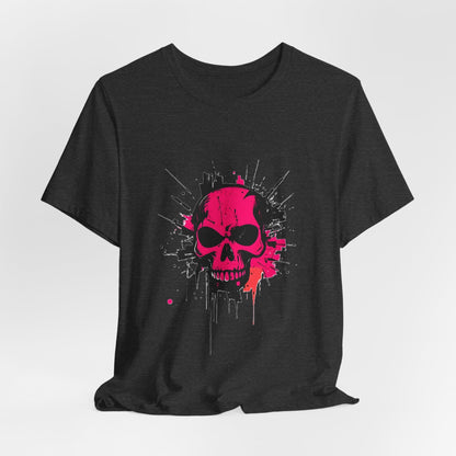 Pink Skull Unisex T-Shirt - Urban Studio Creations