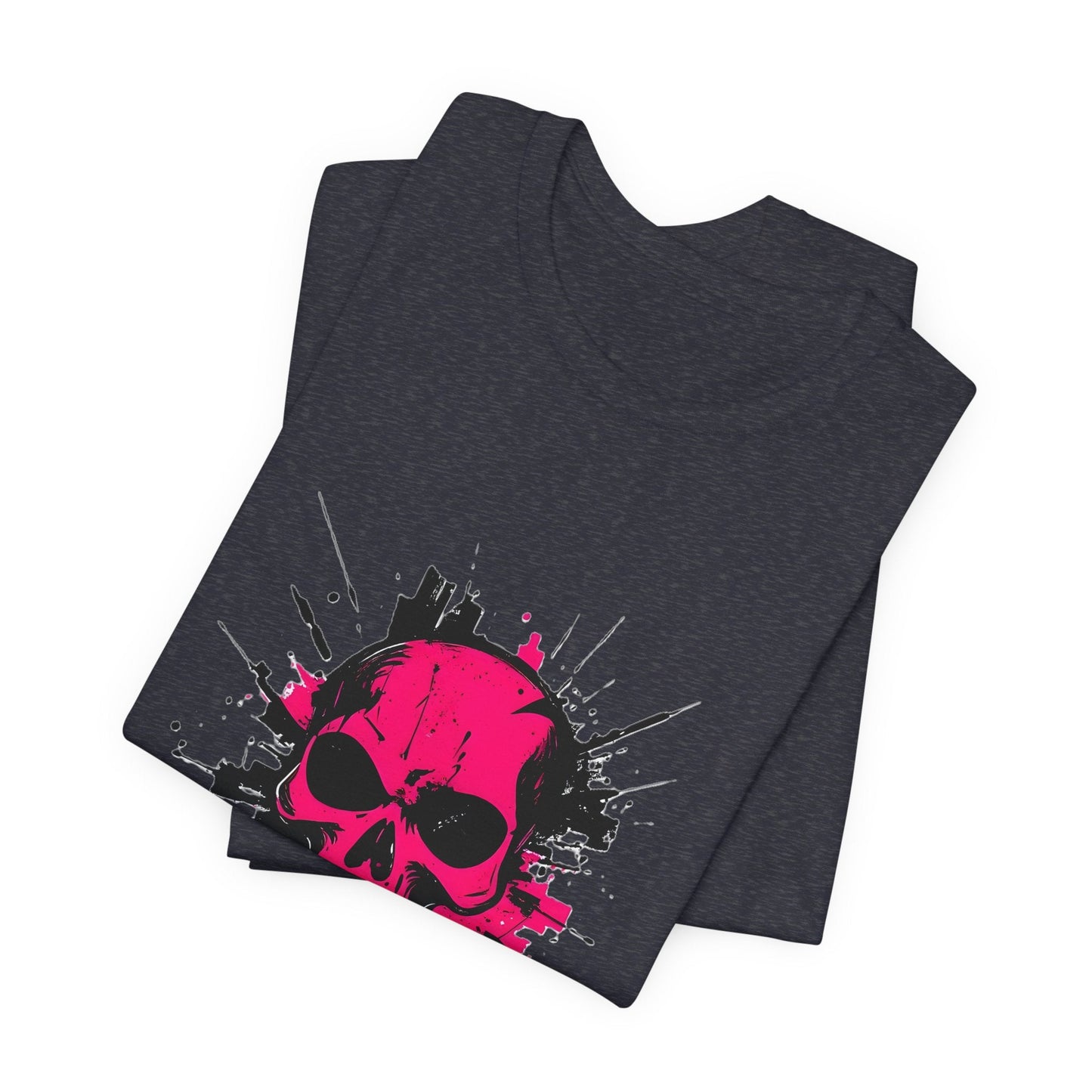 Pink Skull Unisex T-Shirt - Urban Studio Creations