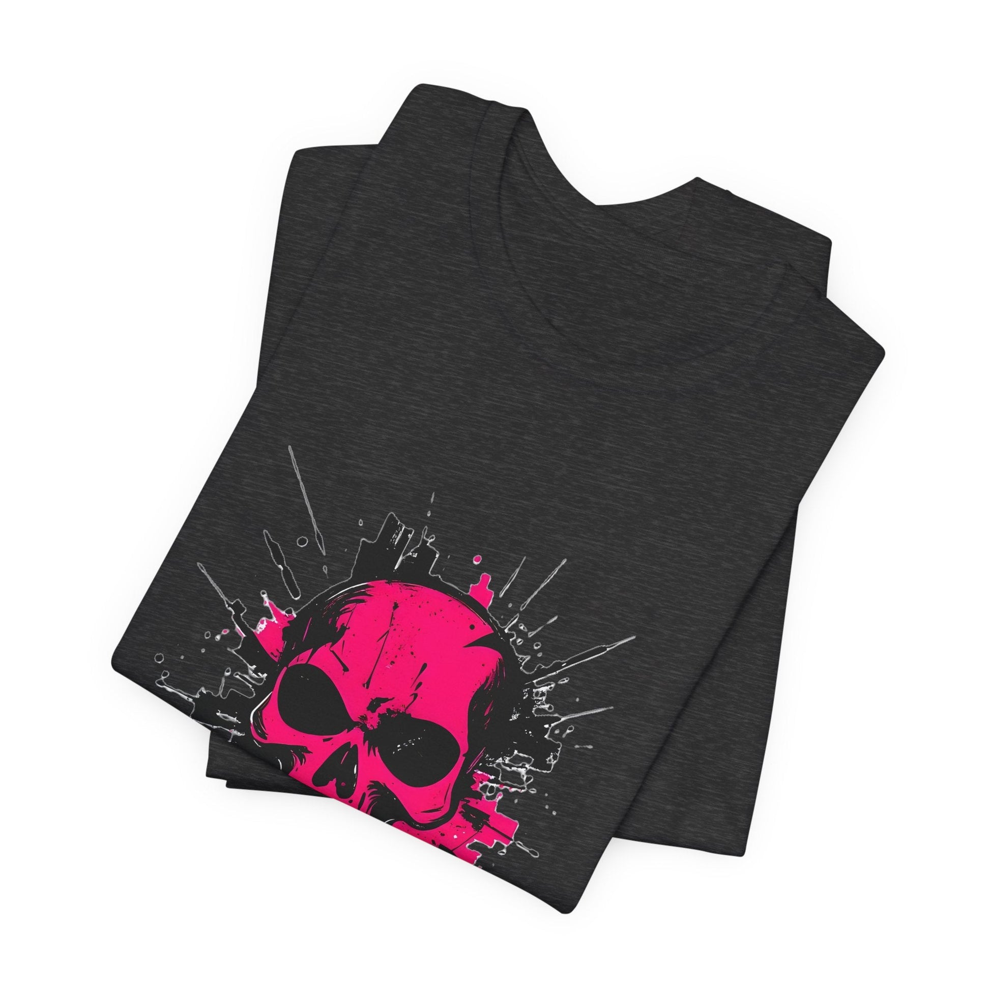 Pink Skull Unisex T-Shirt - Urban Studio Creations