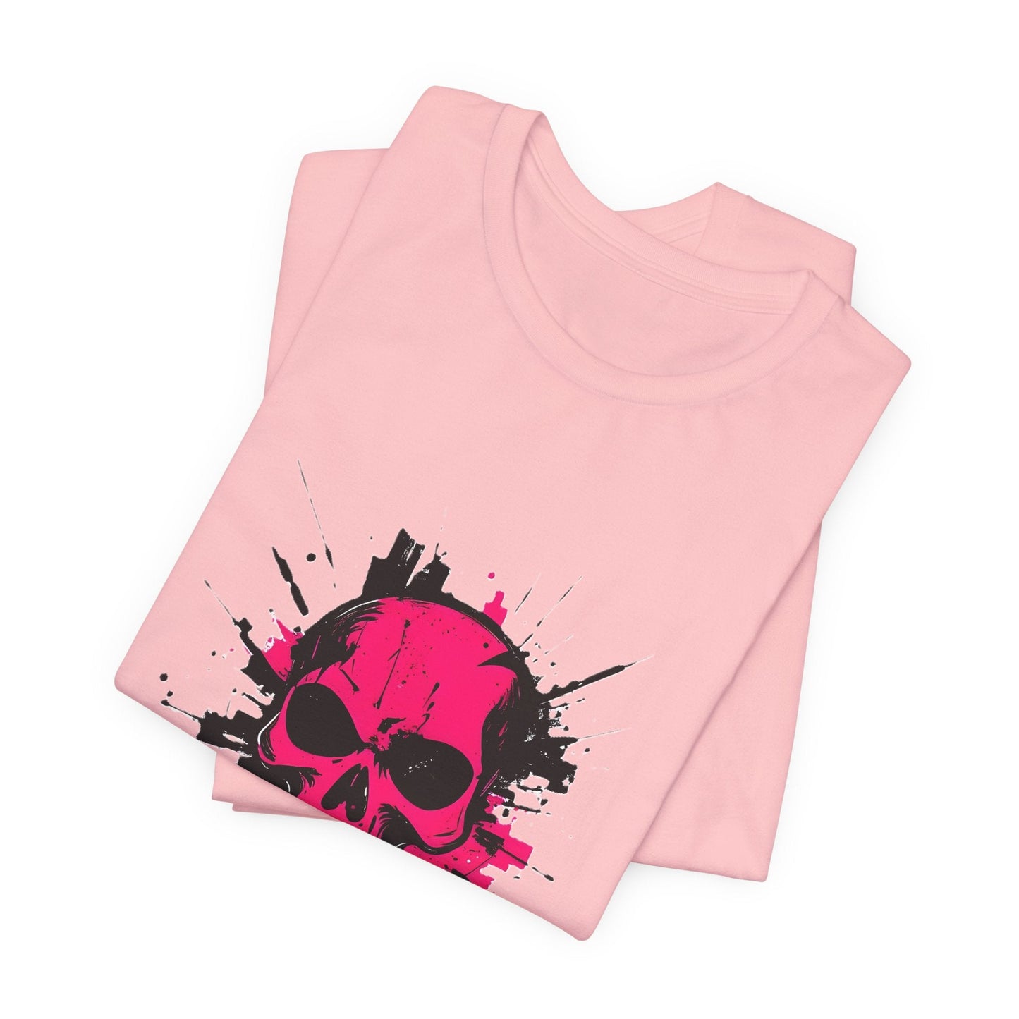 Pink Skull Unisex T-Shirt - Urban Studio Creations