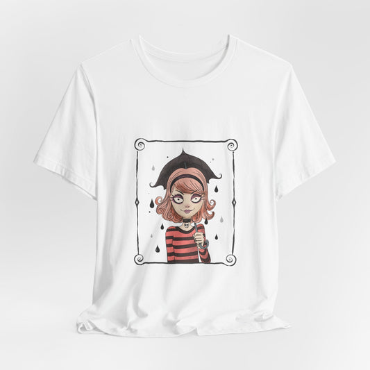 Quirky Goth Girl Unisex T-Shirt - Urban Studio Creations