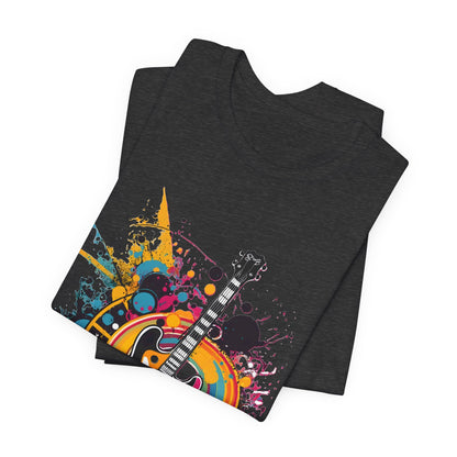 Retro Guitar Unisex T-Shirt - Urban Studio Creations