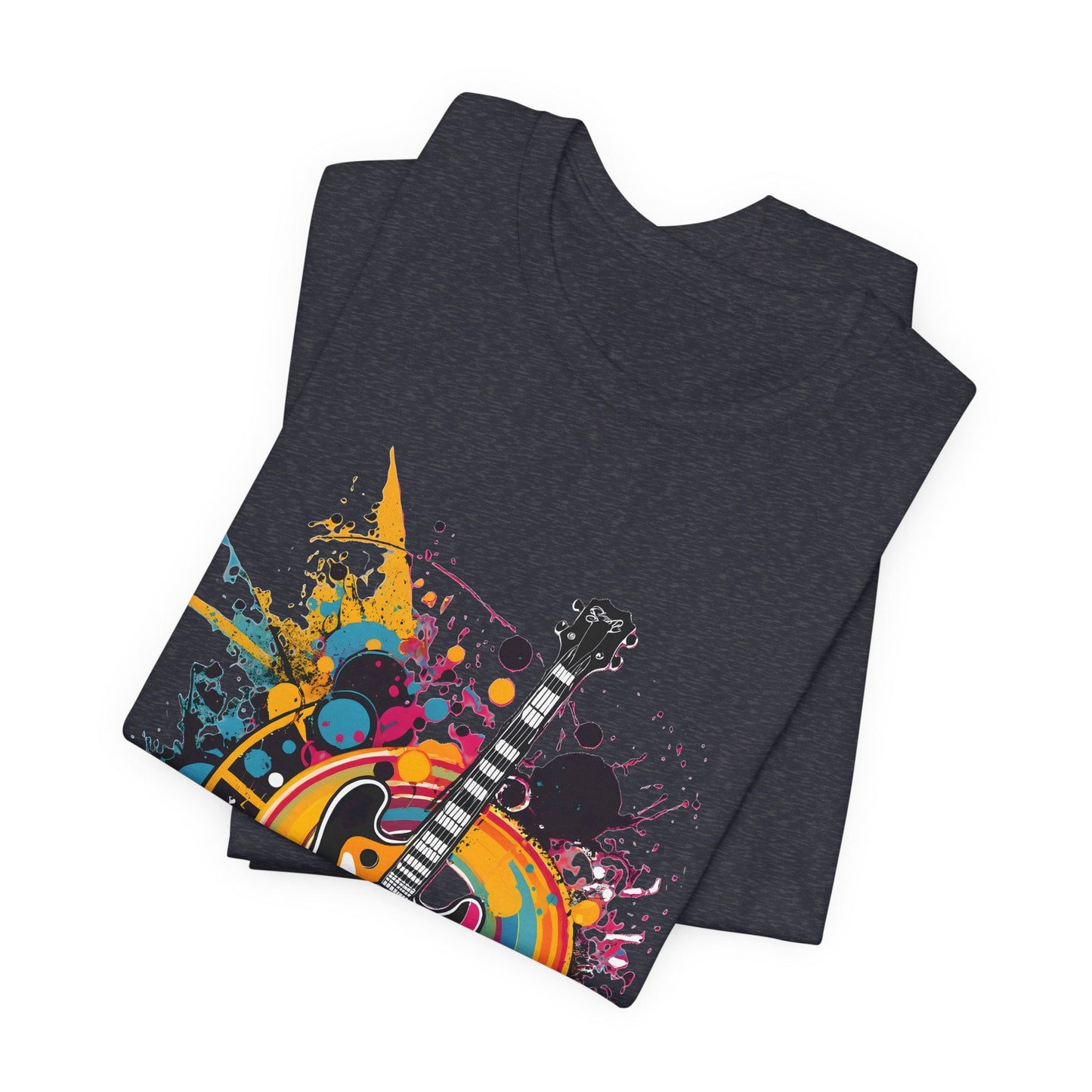 Retro Guitar Unisex T-Shirt - Urban Studio Creations