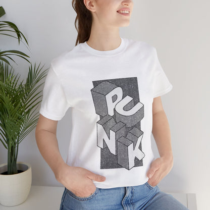 Retro Punk 3D Art Unisex T-Shirt - Urban Studio Creations