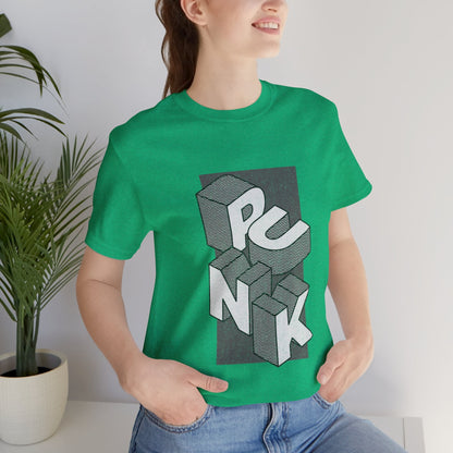 Retro Punk 3D Art Unisex T-Shirt - Urban Studio Creations