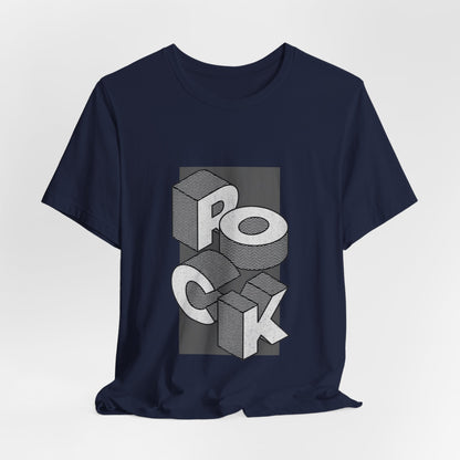 Retro Rock 3D Art Unisex T-Shirt - Urban Studio Creations