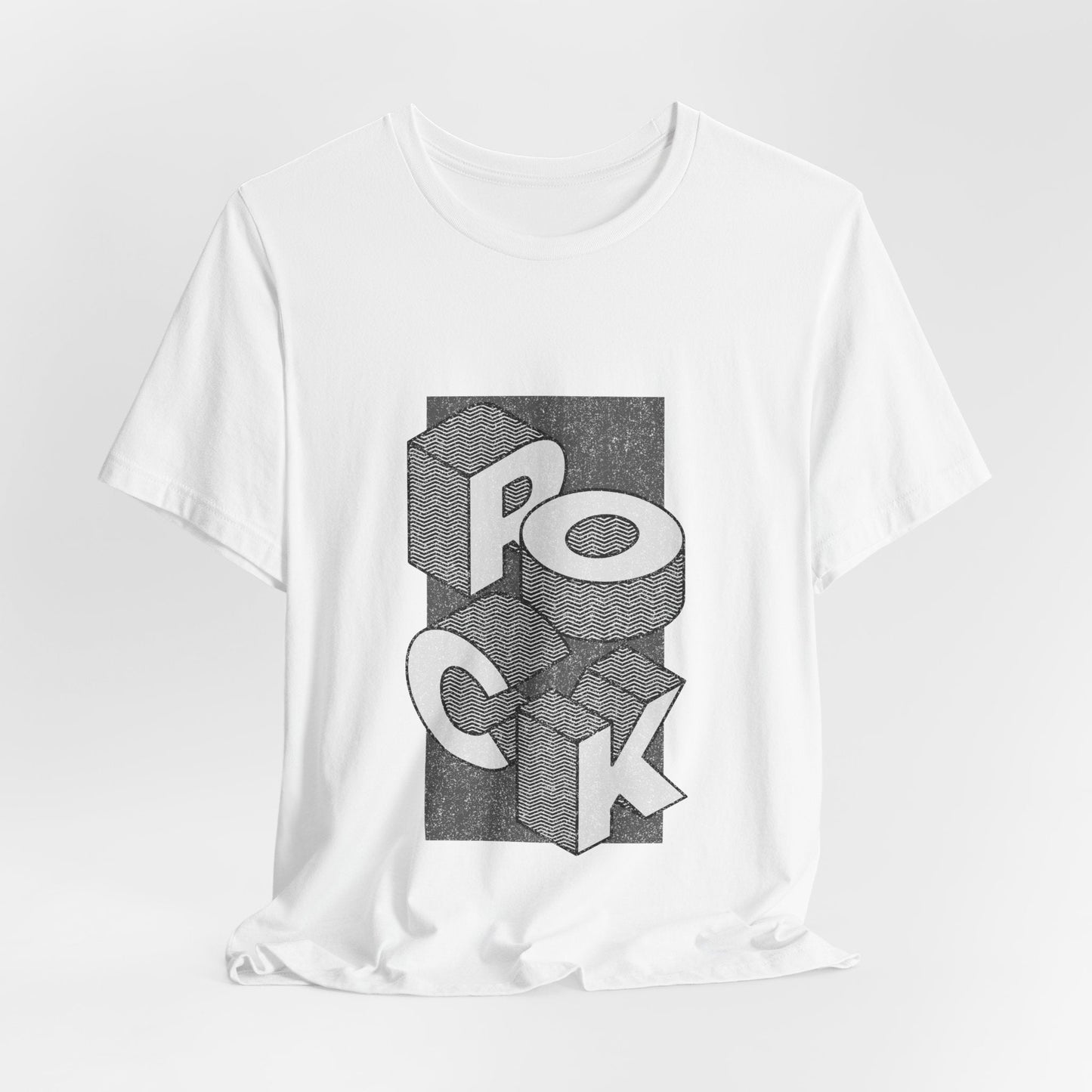 Retro Rock 3D Art Unisex T-Shirt - Urban Studio Creations