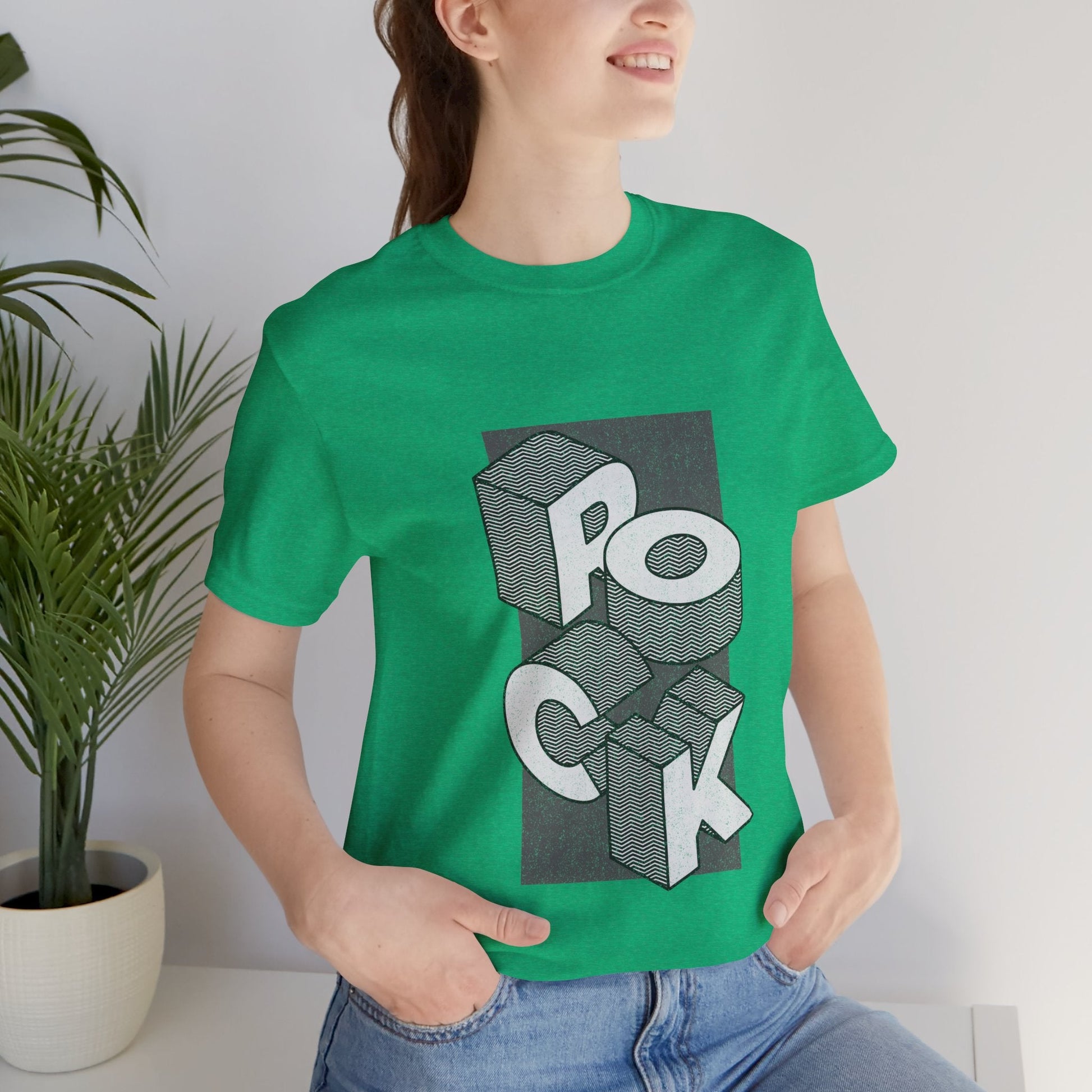 Retro Rock 3D Art Unisex T-Shirt - Urban Studio Creations