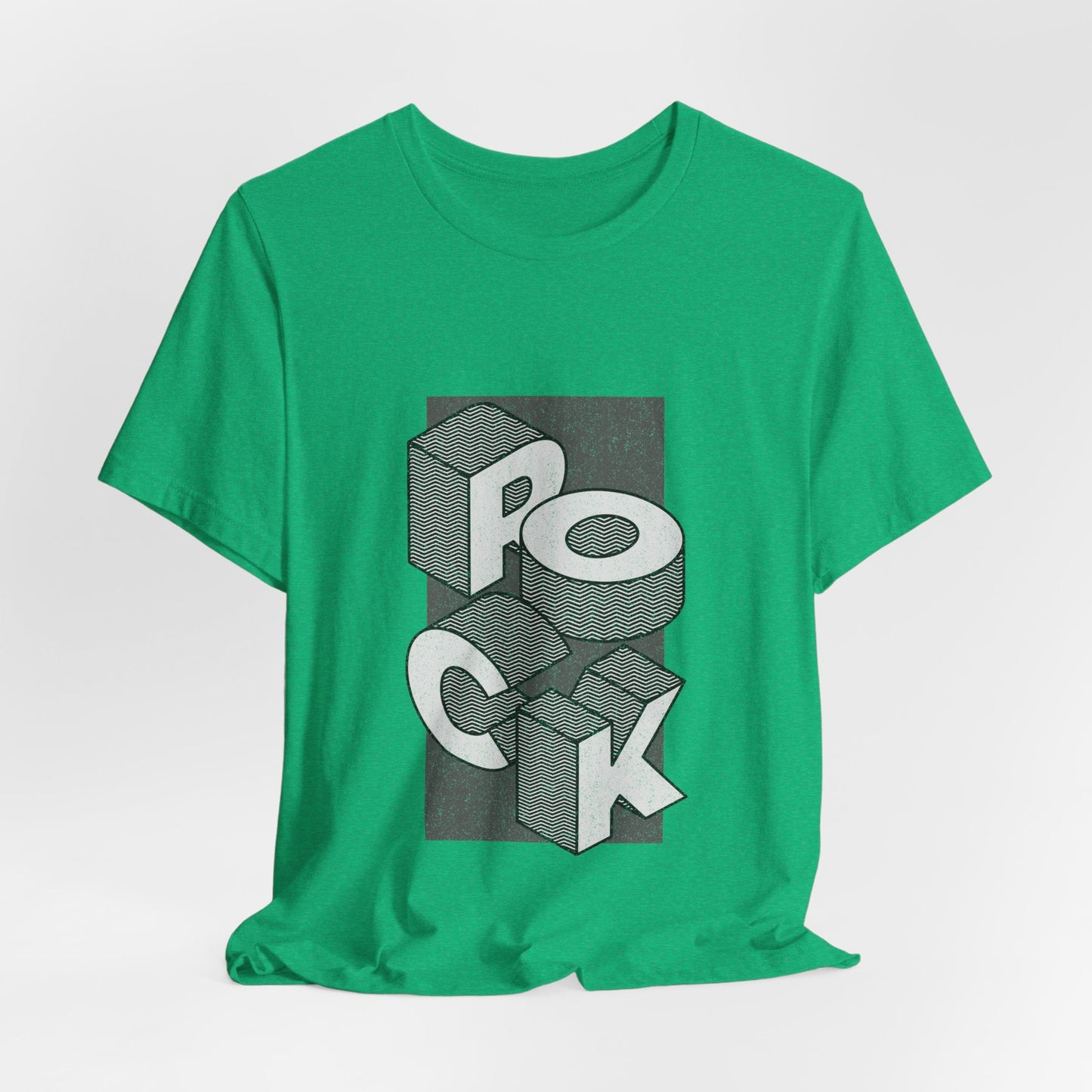 Retro Rock 3D Art Unisex T-Shirt - Urban Studio Creations