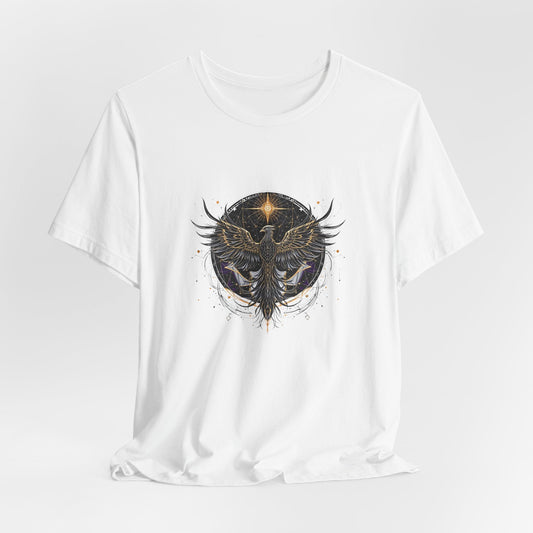 Sacred Phoenix Guardian Unisex T-Shirt - Urban Studio Creations