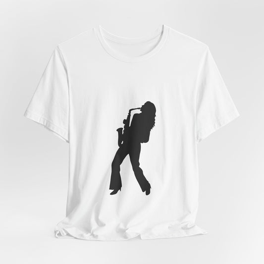 Saxophonist Woman Art Unisex T-Shirt - Urban Studio Creations