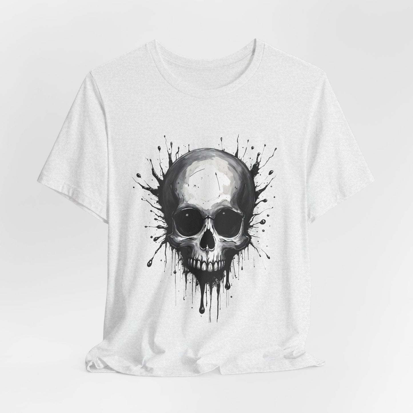 Skull Splash Art Unisex T-Shirt - Urban Studio Creations