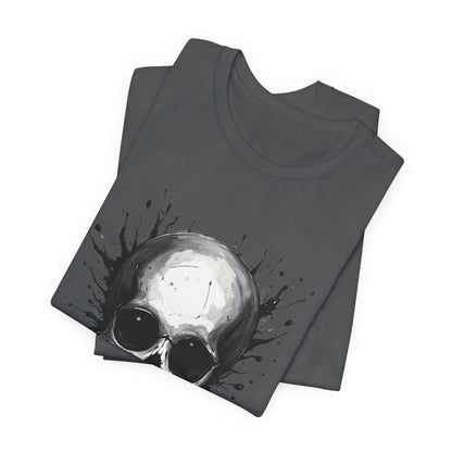 Skull Splash Art Unisex T-Shirt - Urban Studio Creations