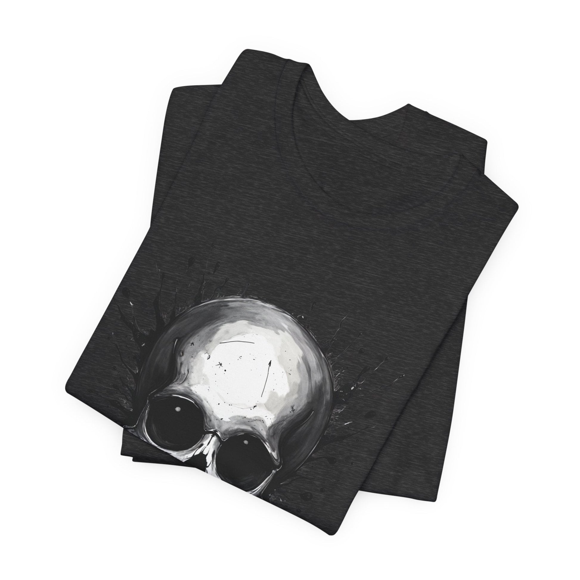 Skull Splash Art Unisex T-Shirt - Urban Studio Creations