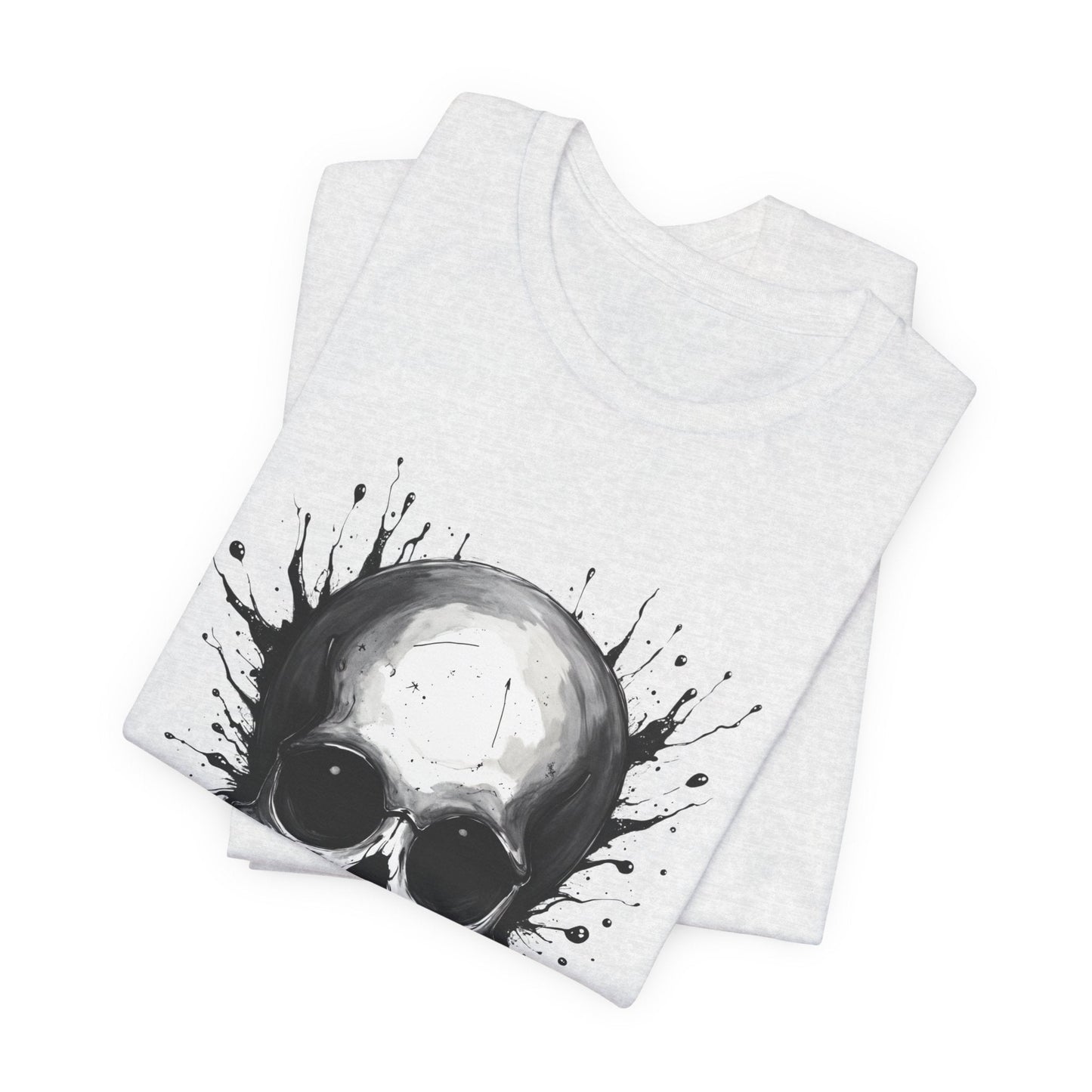 Skull Splash Art Unisex T-Shirt - Urban Studio Creations