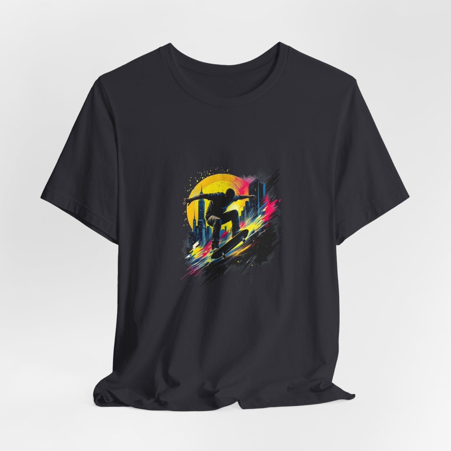 Sunset Skater Unisex T-Shirt - Urban Studio Creations