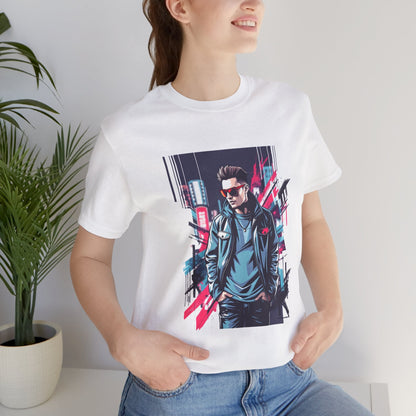 Urban Man Portrait Unisex T-Shirt - Urban Studio Creations