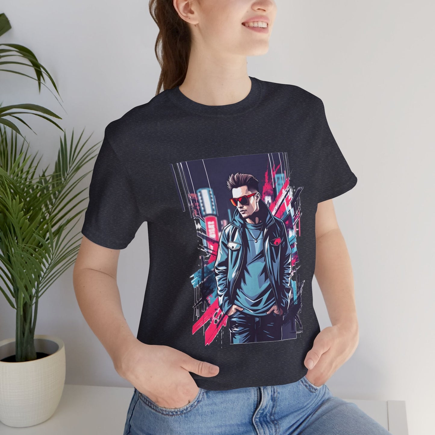 Urban Man Portrait Unisex T-Shirt - Urban Studio Creations