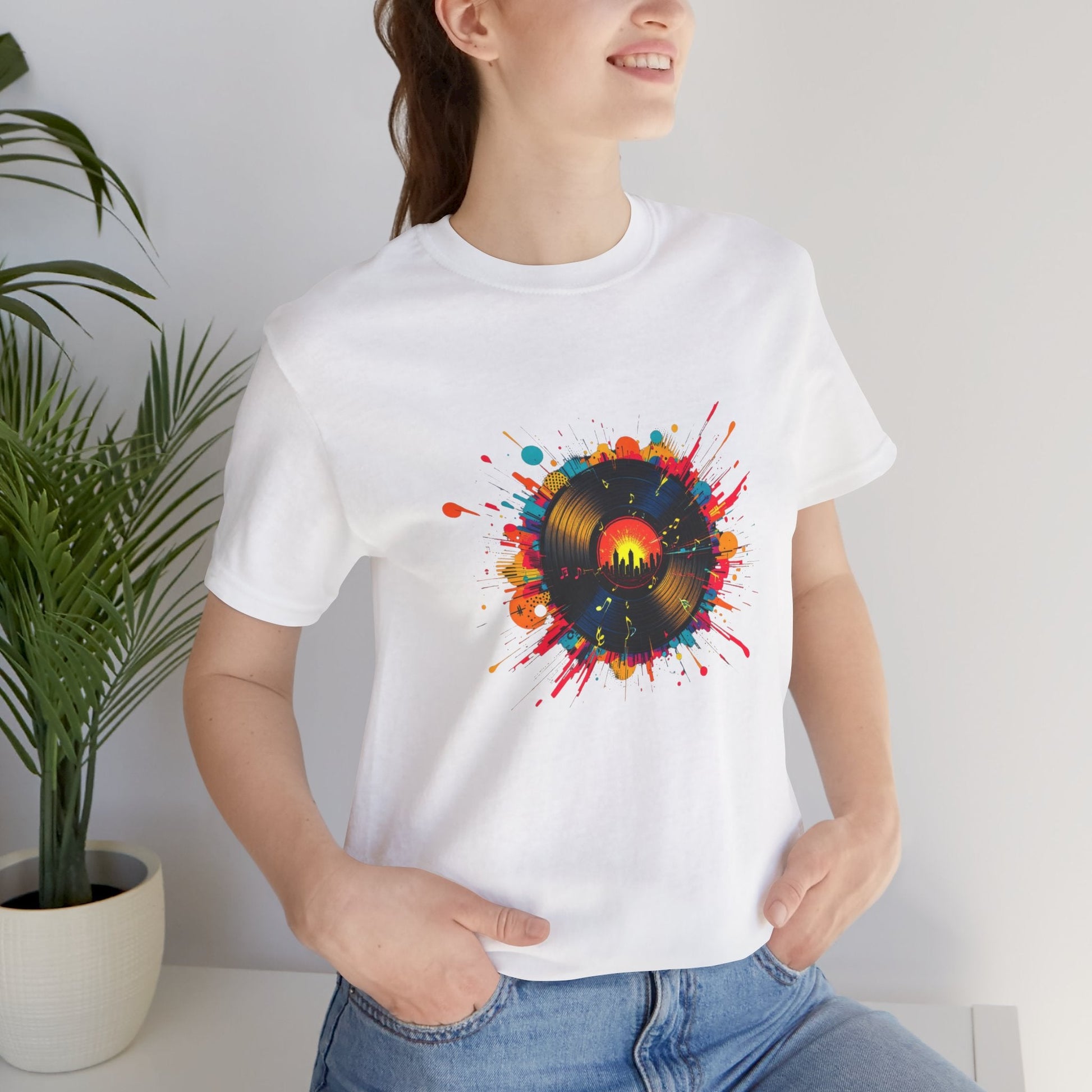 Urban Vinyl Explosion Unisex T-Shirt - Urban Studio Creations