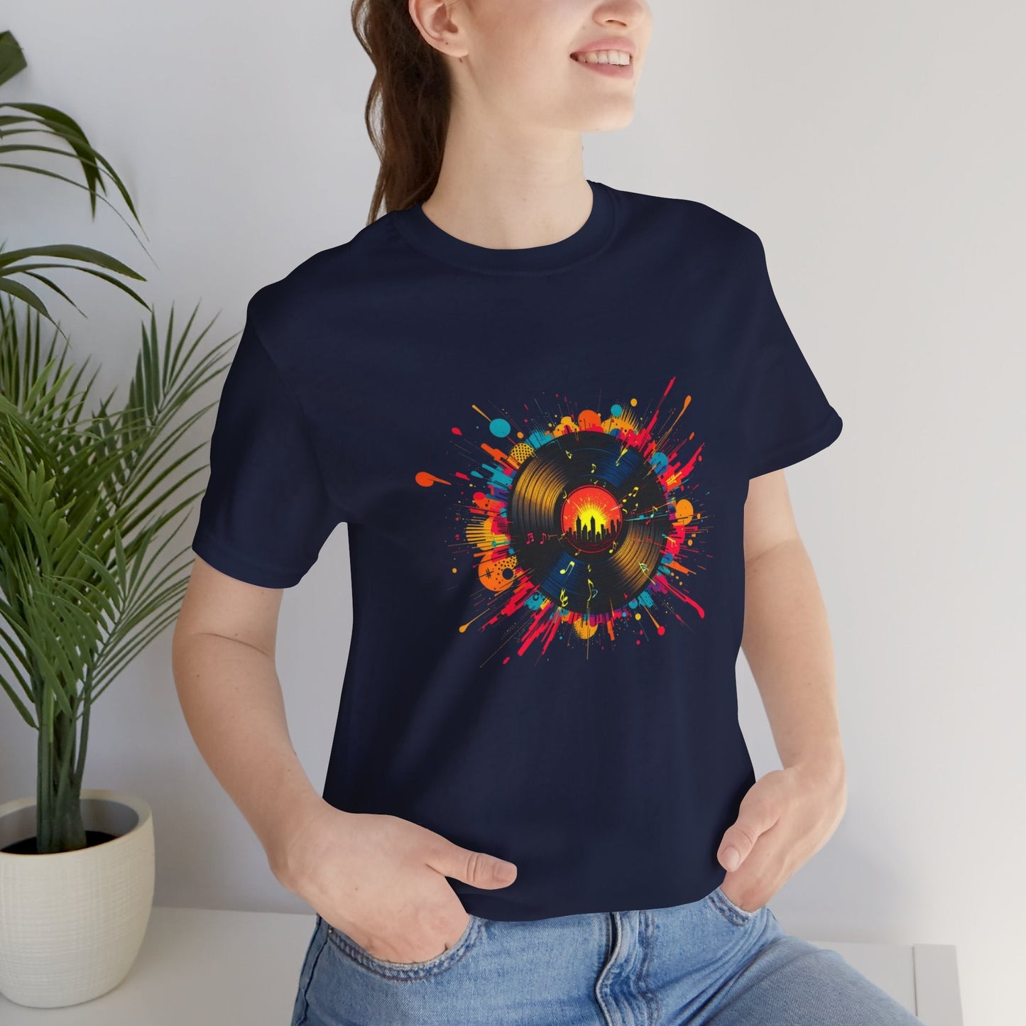 Urban Vinyl Explosion Unisex T-Shirt - Urban Studio Creations