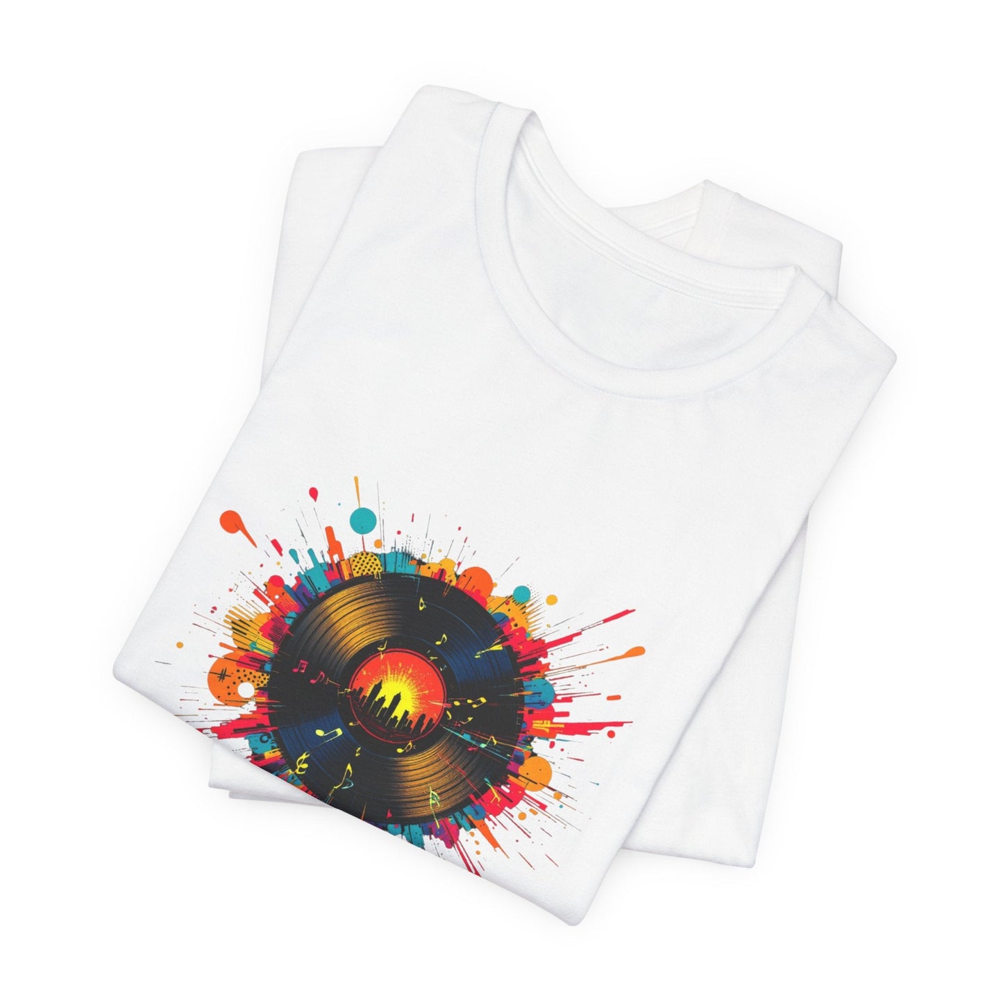 Urban Vinyl Explosion Unisex T-Shirt - Urban Studio Creations