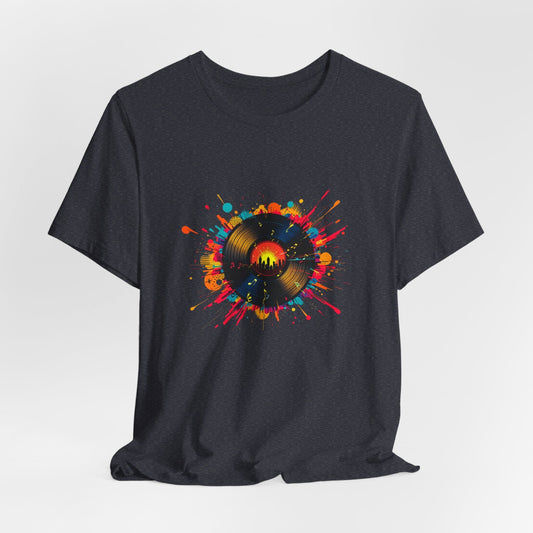 Urban Vinyl Explosion Unisex T-Shirt - Urban Studio Creations