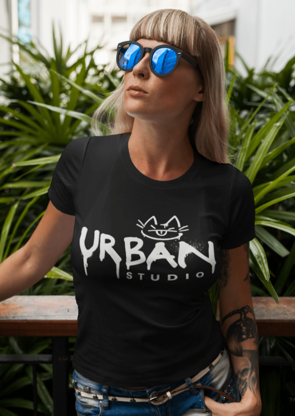 Urban  Studio Creations T-Shirt on Woman