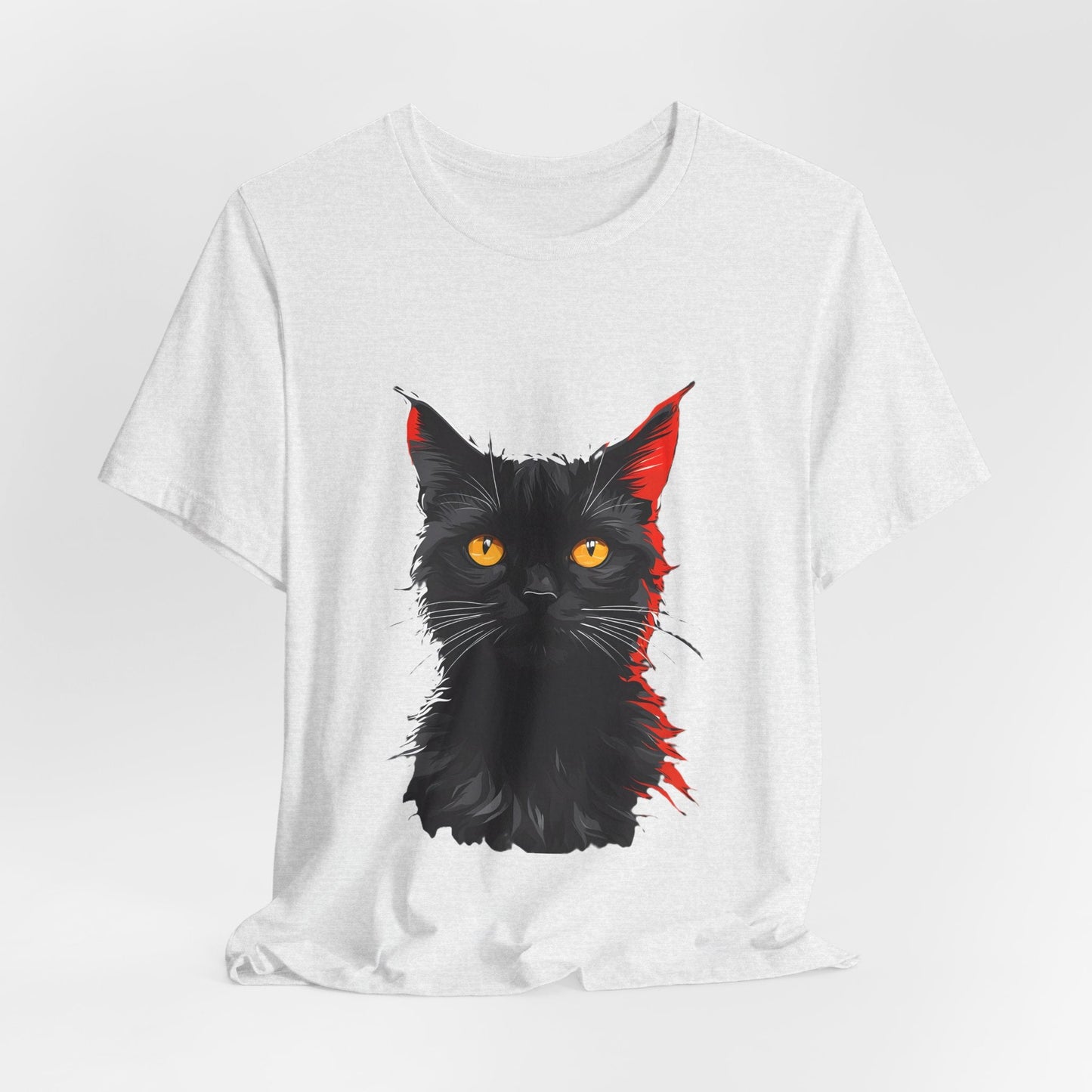 Vibrant Cat Art Unisex T-Shirt - Urban Studio Creations