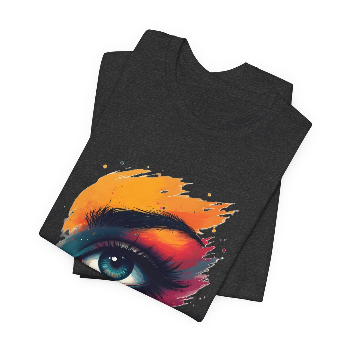 Vibrant Eye Art Unisex T-Shirt - Urban Studio Creations