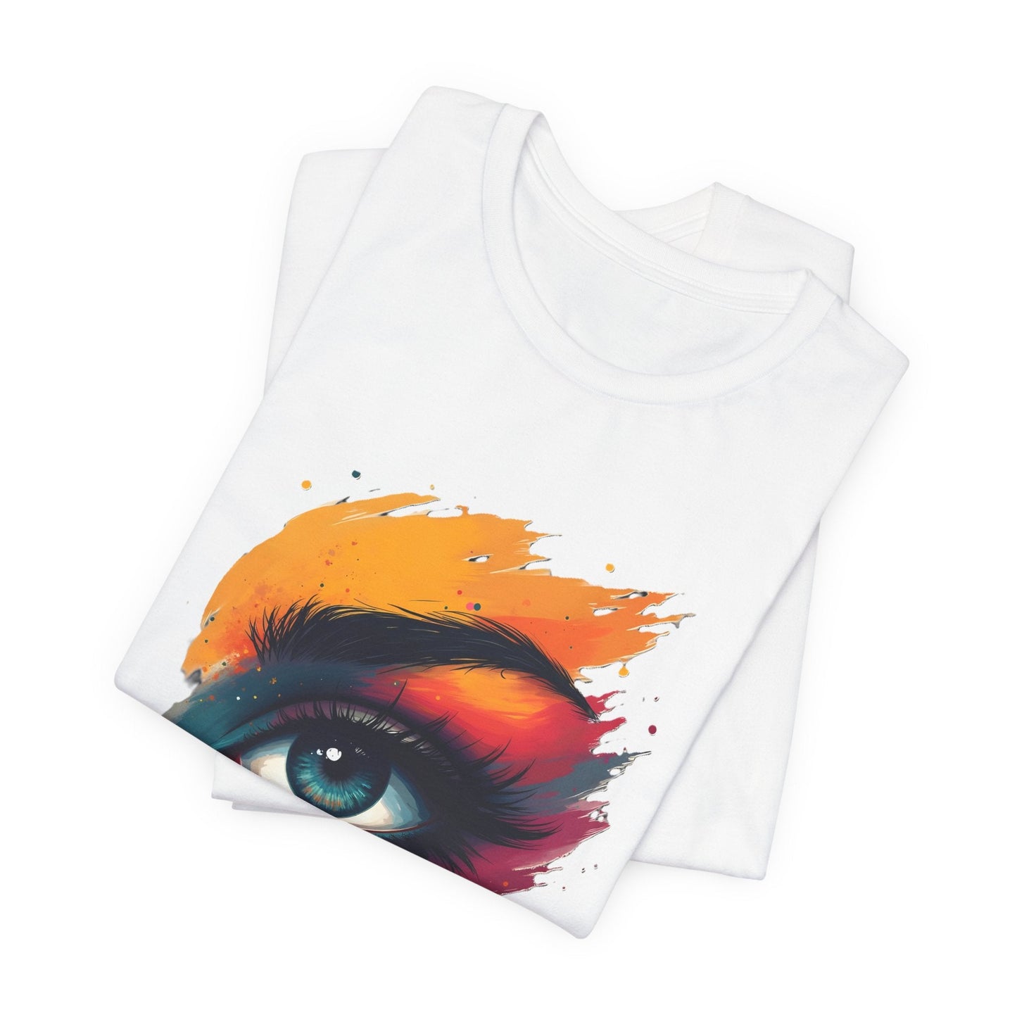 Vibrant Eye Art Unisex T-Shirt - Urban Studio Creations