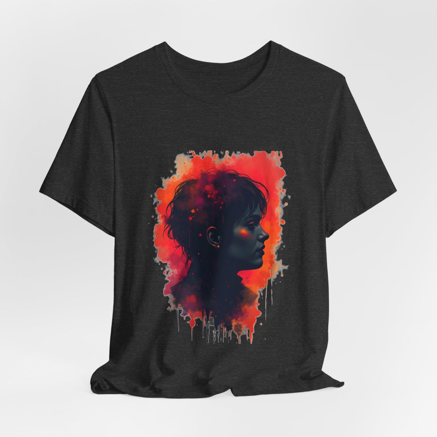 Vibrant Portrait Unisex T-Shirt - Urban Studio Creations