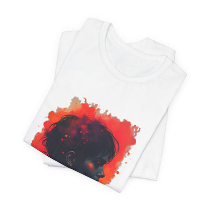 Vibrant Portrait Unisex T-Shirt - Urban Studio Creations