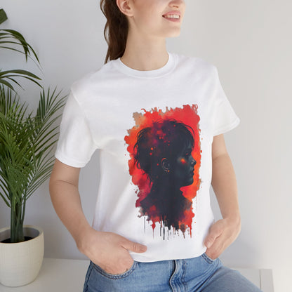 Vibrant Portrait Unisex T-Shirt - Urban Studio Creations